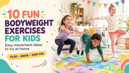 10 fun bodyweight exercises for kids to try at home