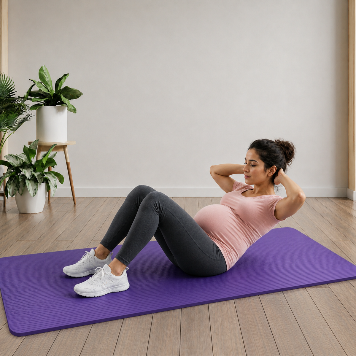 Yoga Mat 20mm Extra Thick – Non-Slip Pilates, Stretching & Pregnancy Exercise Mat