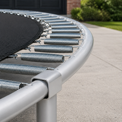 Kiduno 6ft Garden Trampoline for Kids and Adults  – Outdoor Trampoline with Safety Net