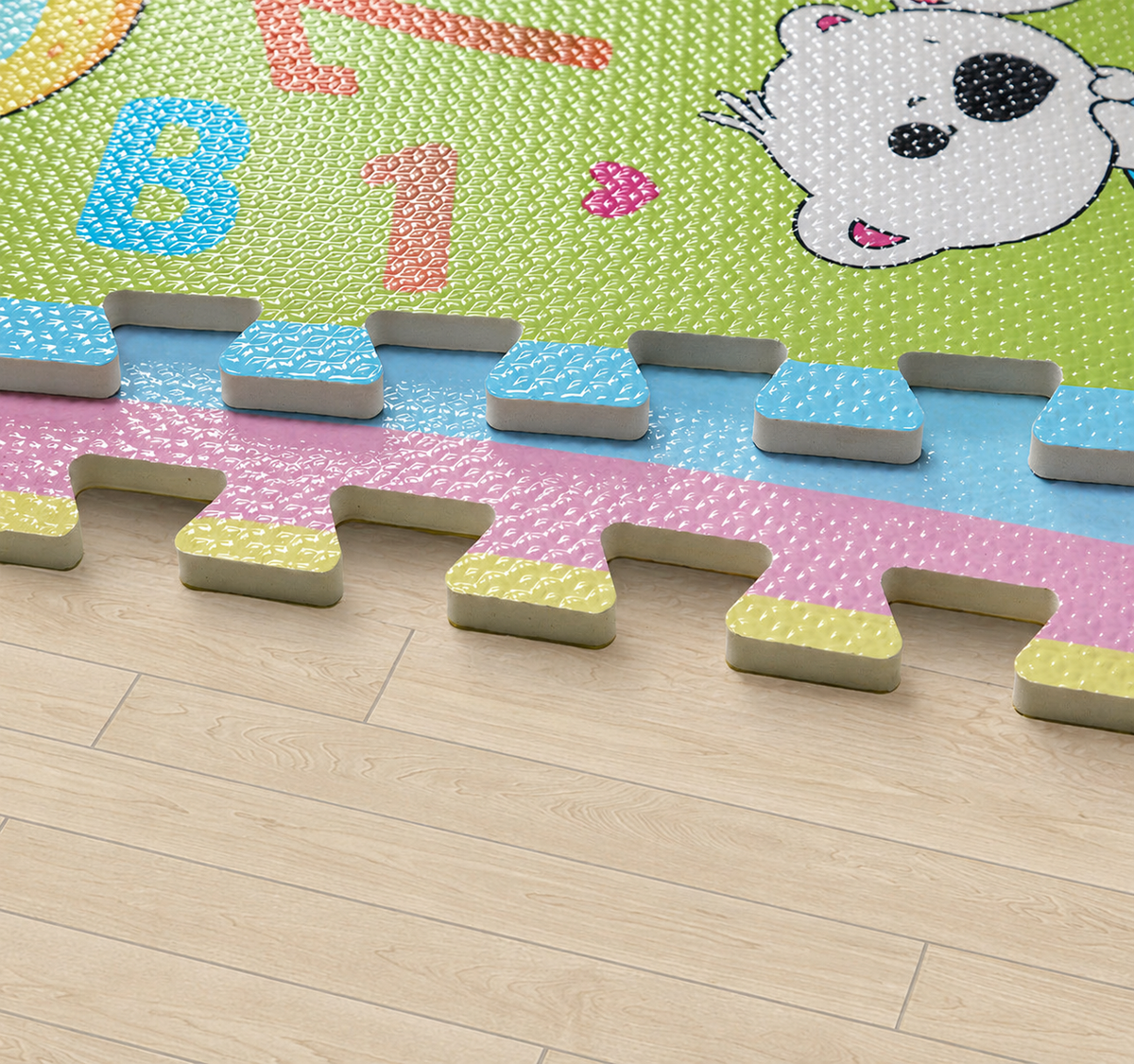 Baby Play Mat Foam Tiles – Interlocking EVA Floor Mat for Crawling, Playrooms & Nurseries