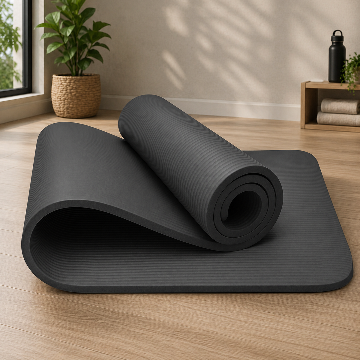 Yoga Mat 20mm Extra Thick – Non-Slip Pilates, Stretching & Pregnancy Exercise Mat