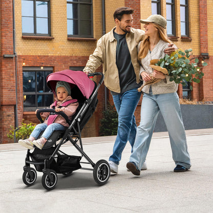 Kiduno Compact Baby Stroller – Foldable Travel Pushchair, With Music Tray.