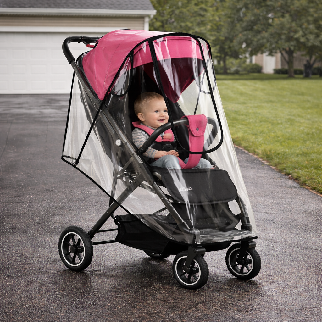 Kiduno Compact Baby Stroller – Foldable Travel Pushchair, With Music Tray.