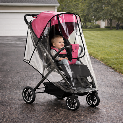 Kiduno Compact Baby Stroller – Foldable Travel Pushchair, With Music Tray.