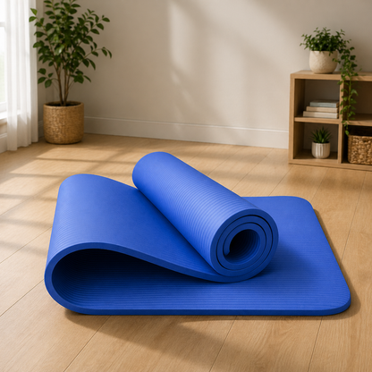 Yoga Mat 20mm Extra Thick – Non-Slip Pilates, Stretching & Pregnancy Exercise Mat