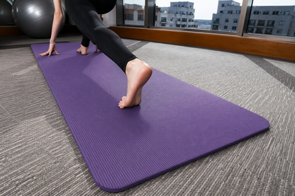 Yoga Mat 20mm Extra Thick – Non-Slip Pilates, Stretching & Pregnancy Exercise Mat