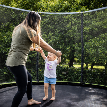 Kiduno 6ft Garden Trampoline for Kids and Adults  – Outdoor Trampoline with Safety Net