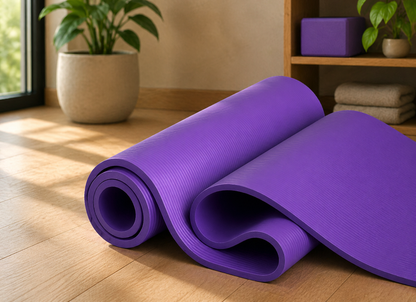 Yoga Mat 20mm Extra Thick – Non-Slip Pilates, Stretching & Pregnancy Exercise Mat