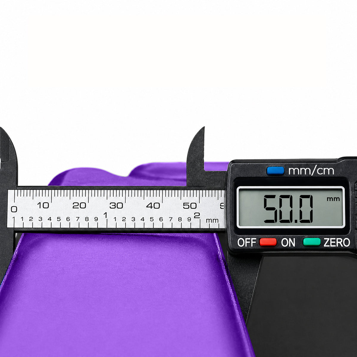 Purple foldable gymnastics fitness mat by Kiduno UK, thick non-slip foam floor pad perfect for pregnancy stretches and home workouts.